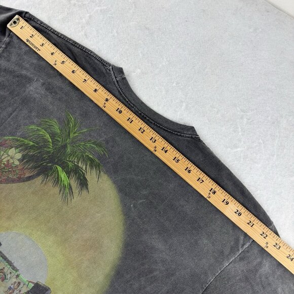 Stussy Hellshire Long Sleeve Tee Men’s XL Gray Dyed Factory Faded Streetwear - Picture 11 of 13